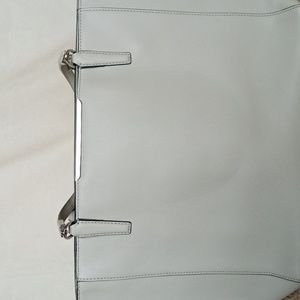 Coach medium size white bag